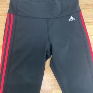 Adidas large crop tights